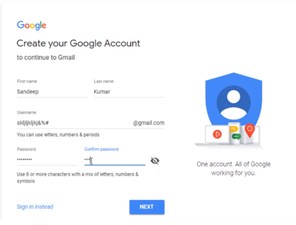 create account example