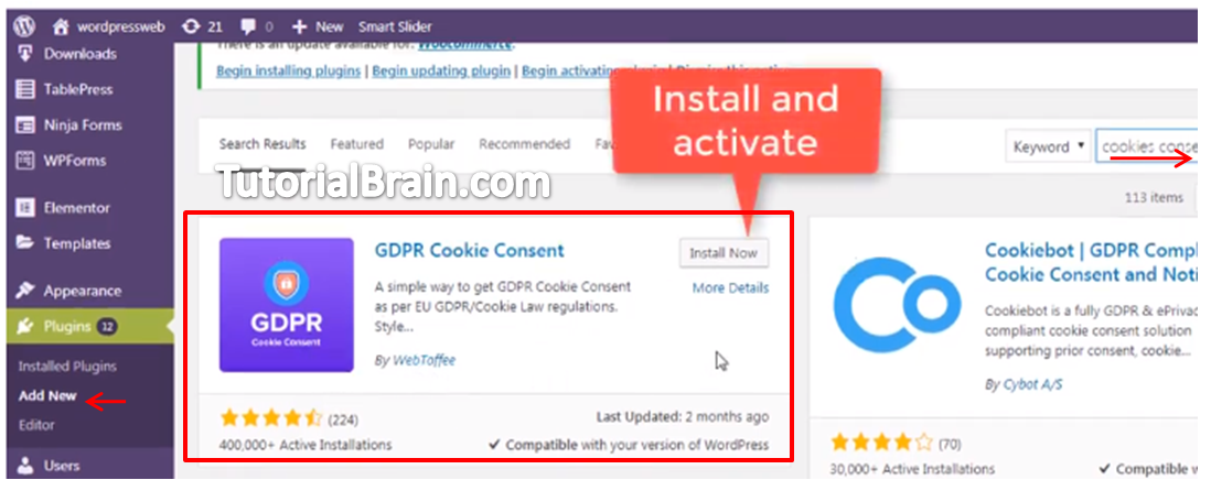 GDPR Cookies