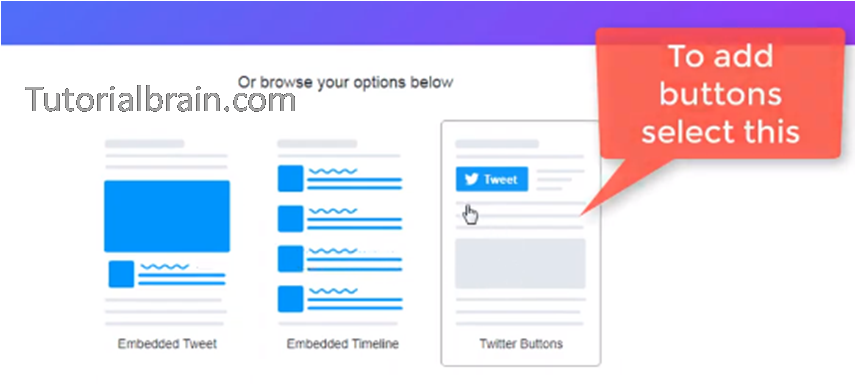 Twitter button