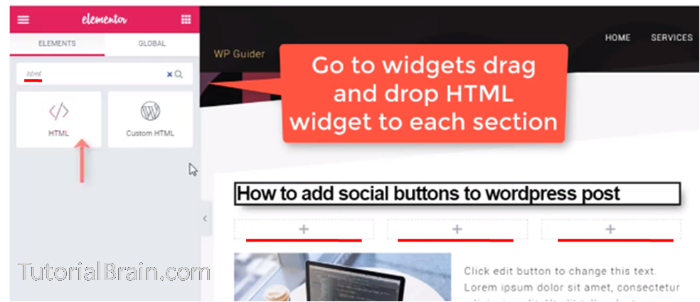 Wordpress widget