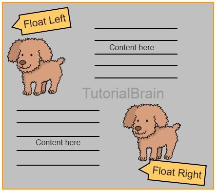 CSS Float Left & Right