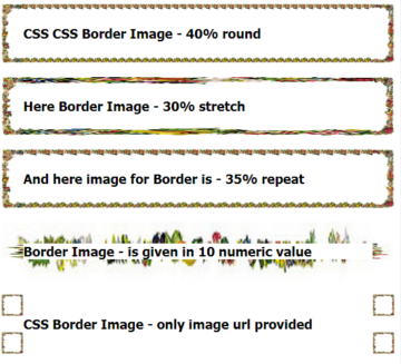 CSS Border Image — TutorialBrain