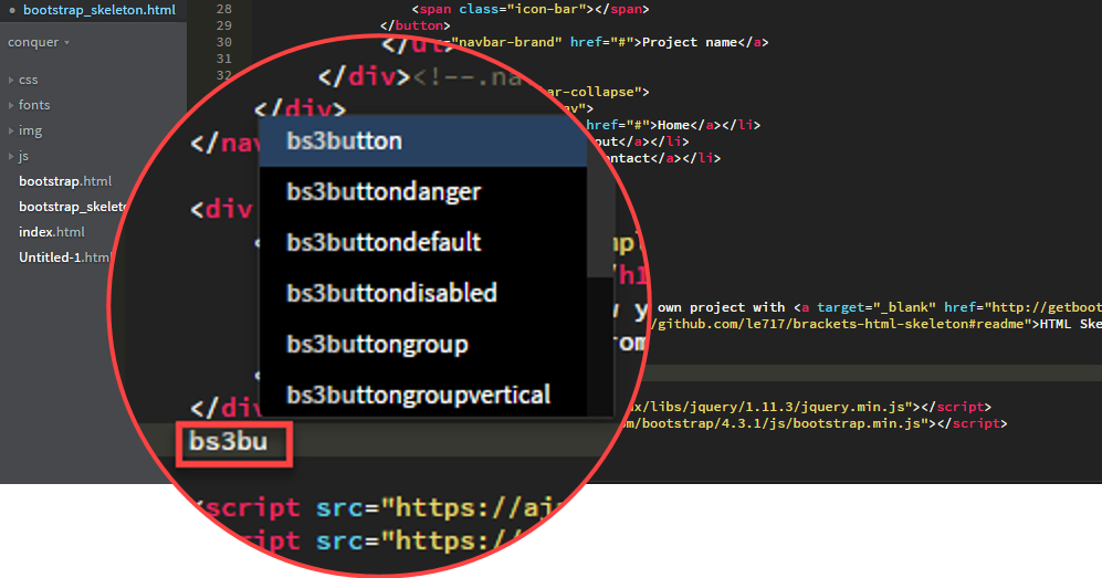 ACB Bootstrap Snippets