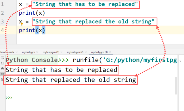 Python Strings — TutorialBrain
