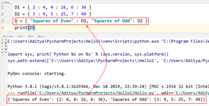 Python Dictionaries — TutorialBrain