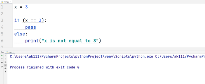 Python Pass — TutorialBrain