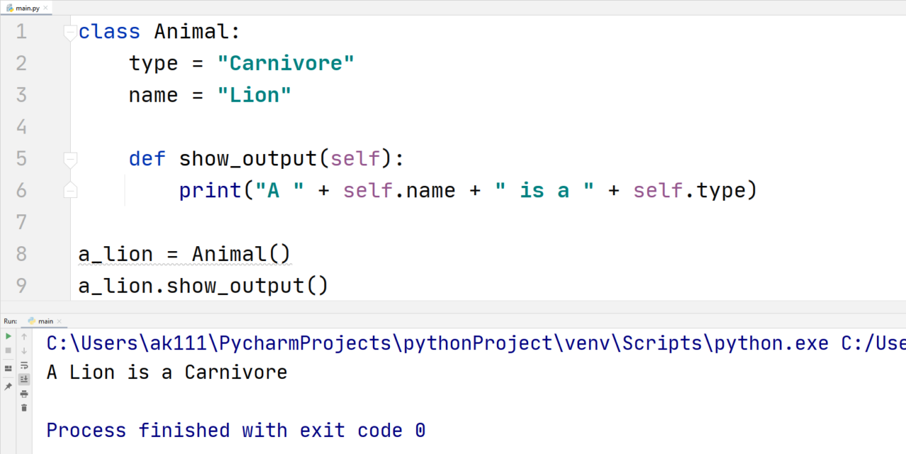 Python Constructors — TutorialBrain