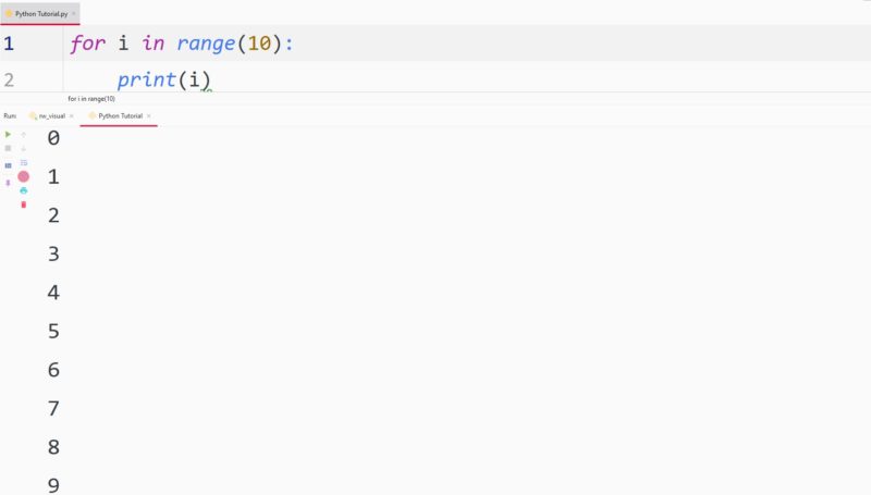 Python For Loop β TutorialBrain