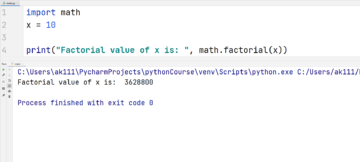 Python Math Functions — TutorialBrain